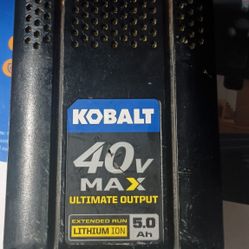 40v Kobalt Battery 5ah