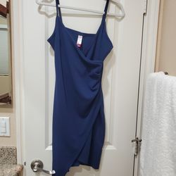 Navy Blue Short Dress