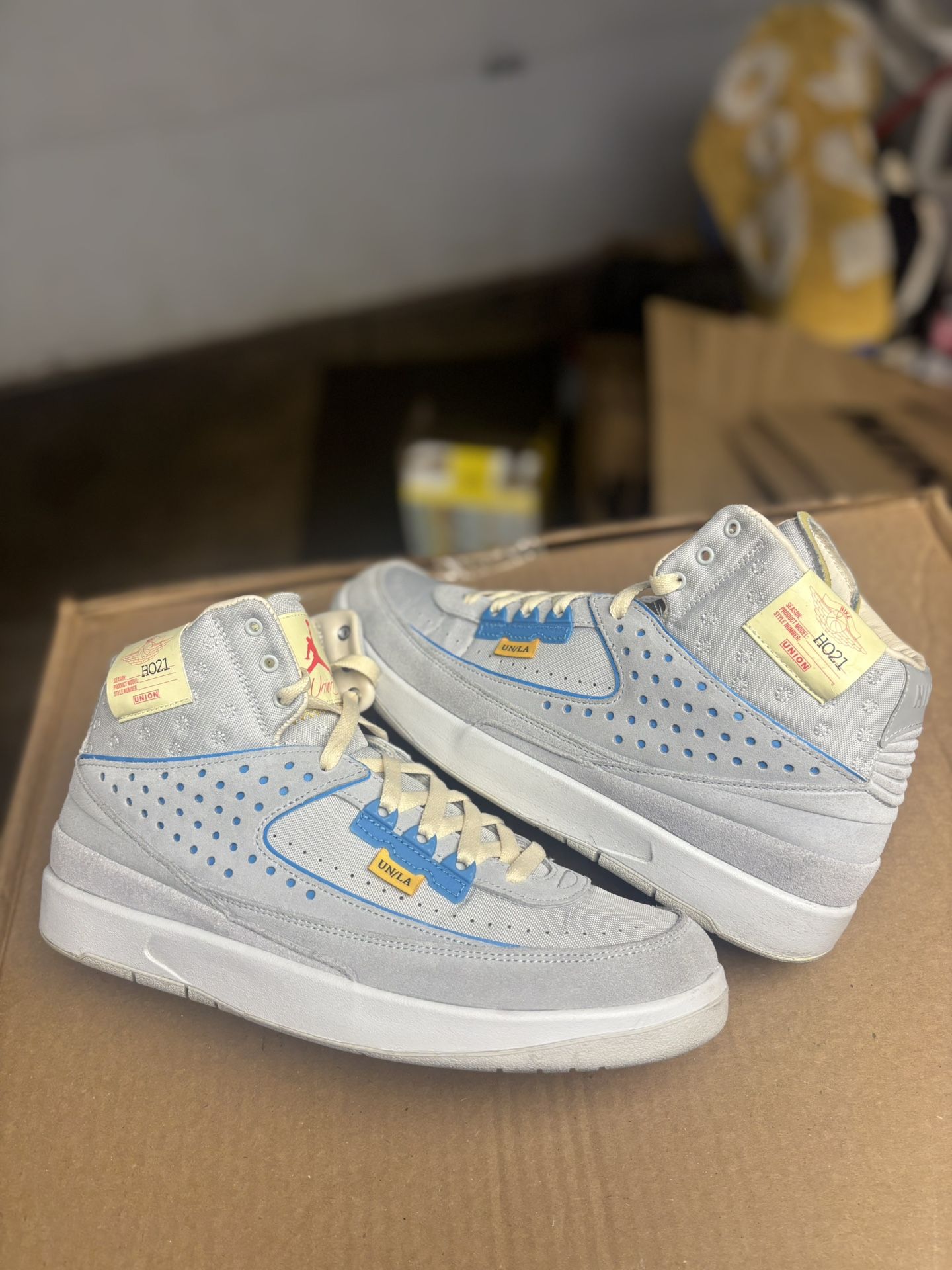 Jordan 2 Union Grey Fog