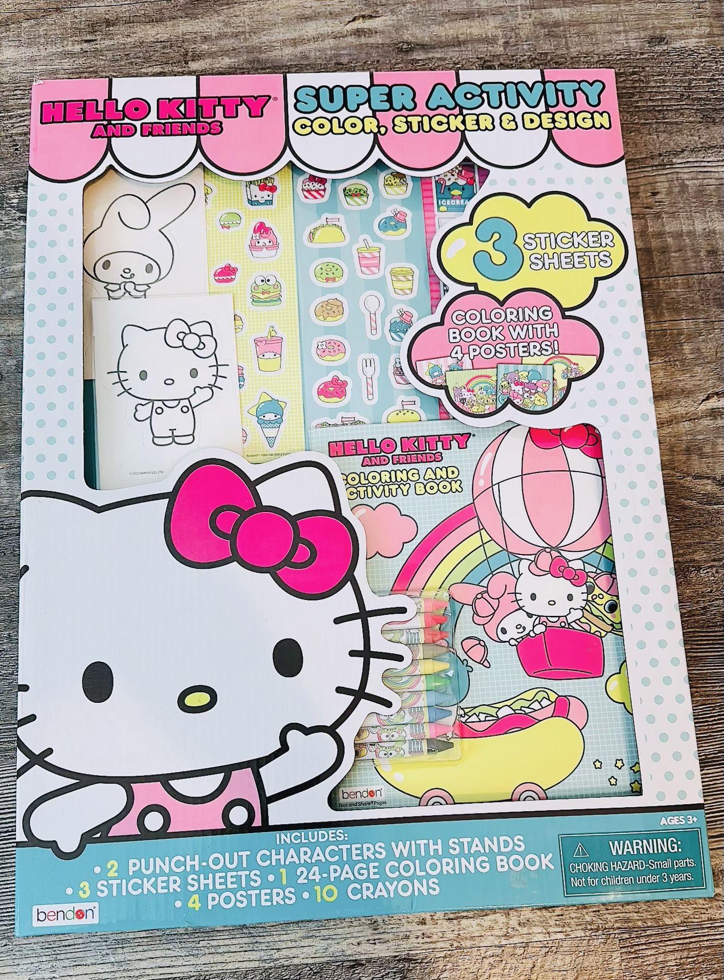 Last Minute Christmas Gifts - Hello Kitty Activity Set and Grow Your Own Crystal Kit Gift Set