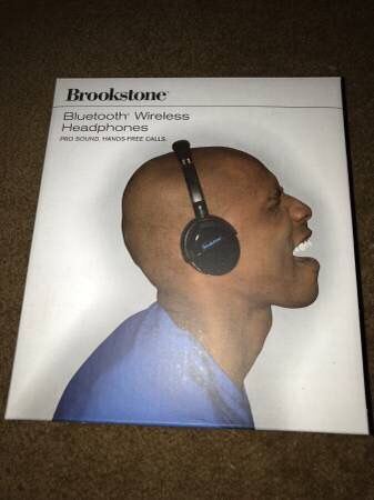 Brookstone bluetooth wireless headphones