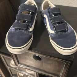 Blue Vans 