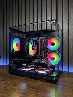 RTX 3070 | RYZEN 5 4500 | 16GB RAM | 512GB NVME SSD | 6X ARGB FANS | GAMING PC
