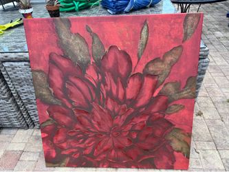 Painting of Red Delta from Fabrice de Villeneuve