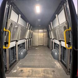 Sprinter Van Shelves & Partition 
