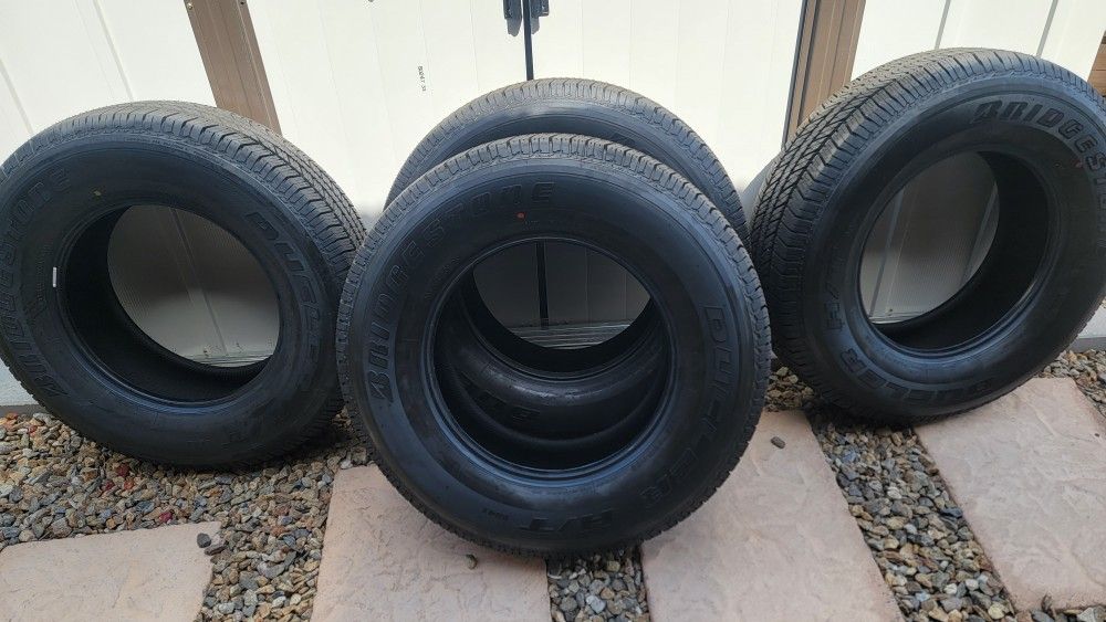 4 New Bridgestone Tires