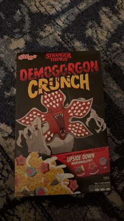Demogorgon Crunch Cereal Stranger Things