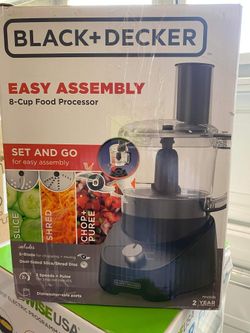 Black And Decker Food Processor 