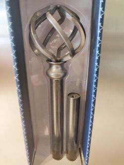 New 84" - 120" Drapery Rod 