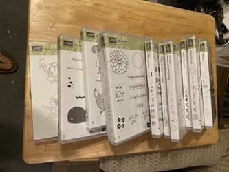 Stampin Up Art Card Making Stamp Sets 