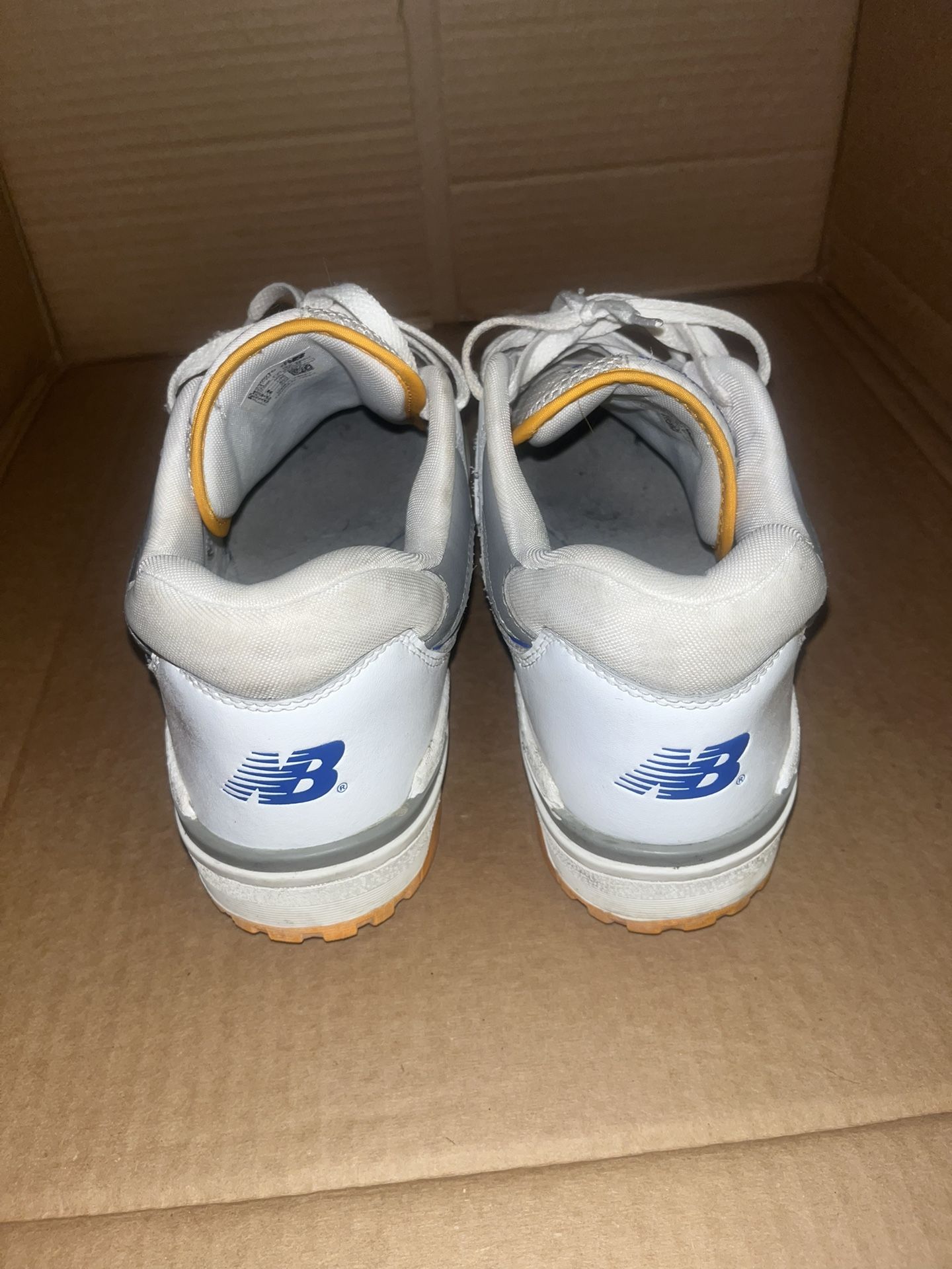 New Balance 550 Believe Lakers Pack Vibrant Orange