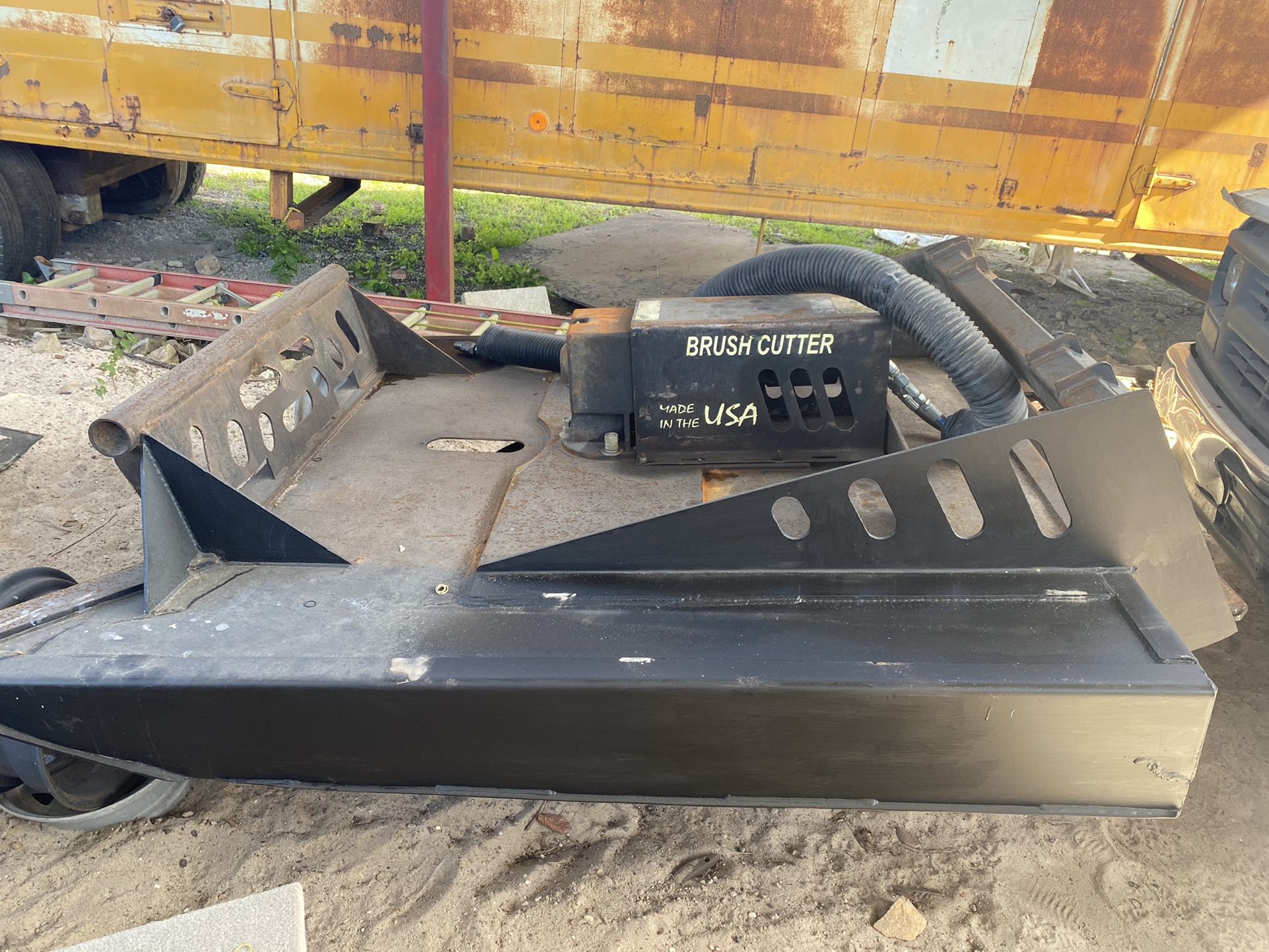 Brush Cutter For Skid Steer Attachment