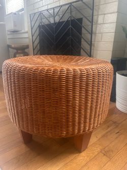 Mid-Century Scandinavian Design Footstool