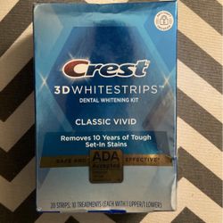 Crest 3D White Strips Classic Vivid 