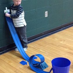 Blu Track Classic 15 Ft Starter Set Hot Wheels 