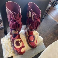 Coach Rain Boots 
