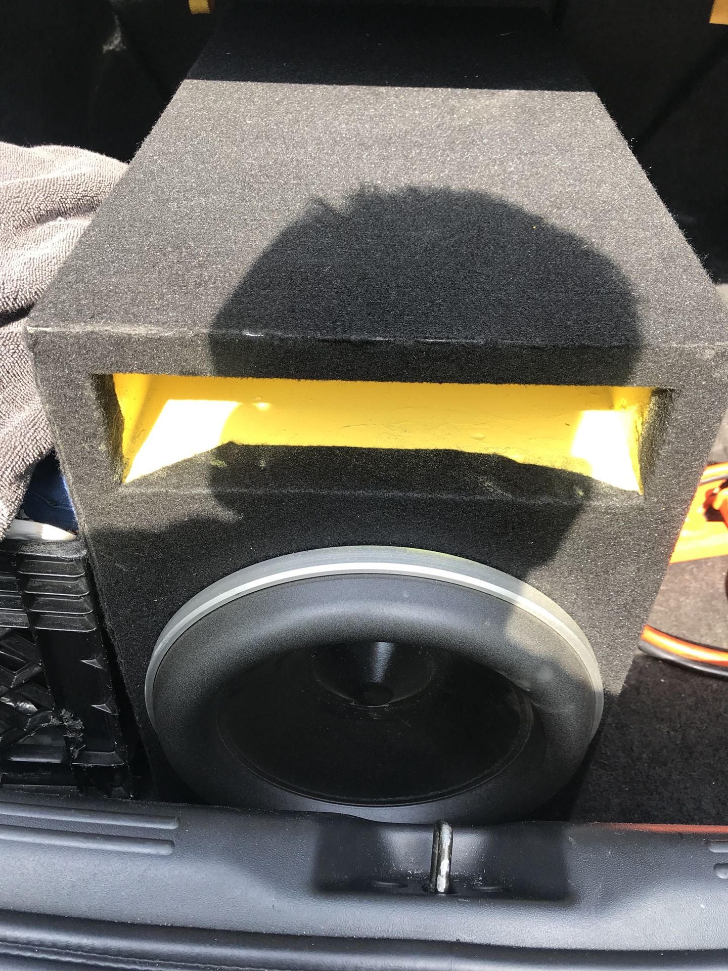JL Audio Subwoofer and amplifier