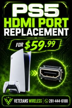 New PS5 HDMI Port