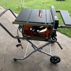 Ridgid 10 in Table Saw Precio Firme