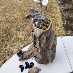 Snake Eyes Viper LS Golf Club Set 3-8, 1-3-5 RH with Bag