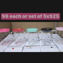 17oz  Sublimation Glass Mugs 