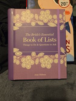 The Bride's Essential Book Of Lists