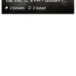 Stevie Nicks Tickets For December 12th 2023