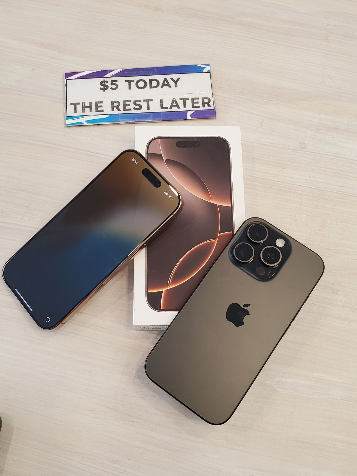 ๐ฑ Apple iPhone 16 Pro โ Starting at $669 with $1 to Take It Home Today! Save Up to 35% + Up to 6-Month Warranty ๐ฅ