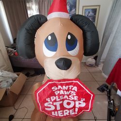 Christmas Dog Inflatable 