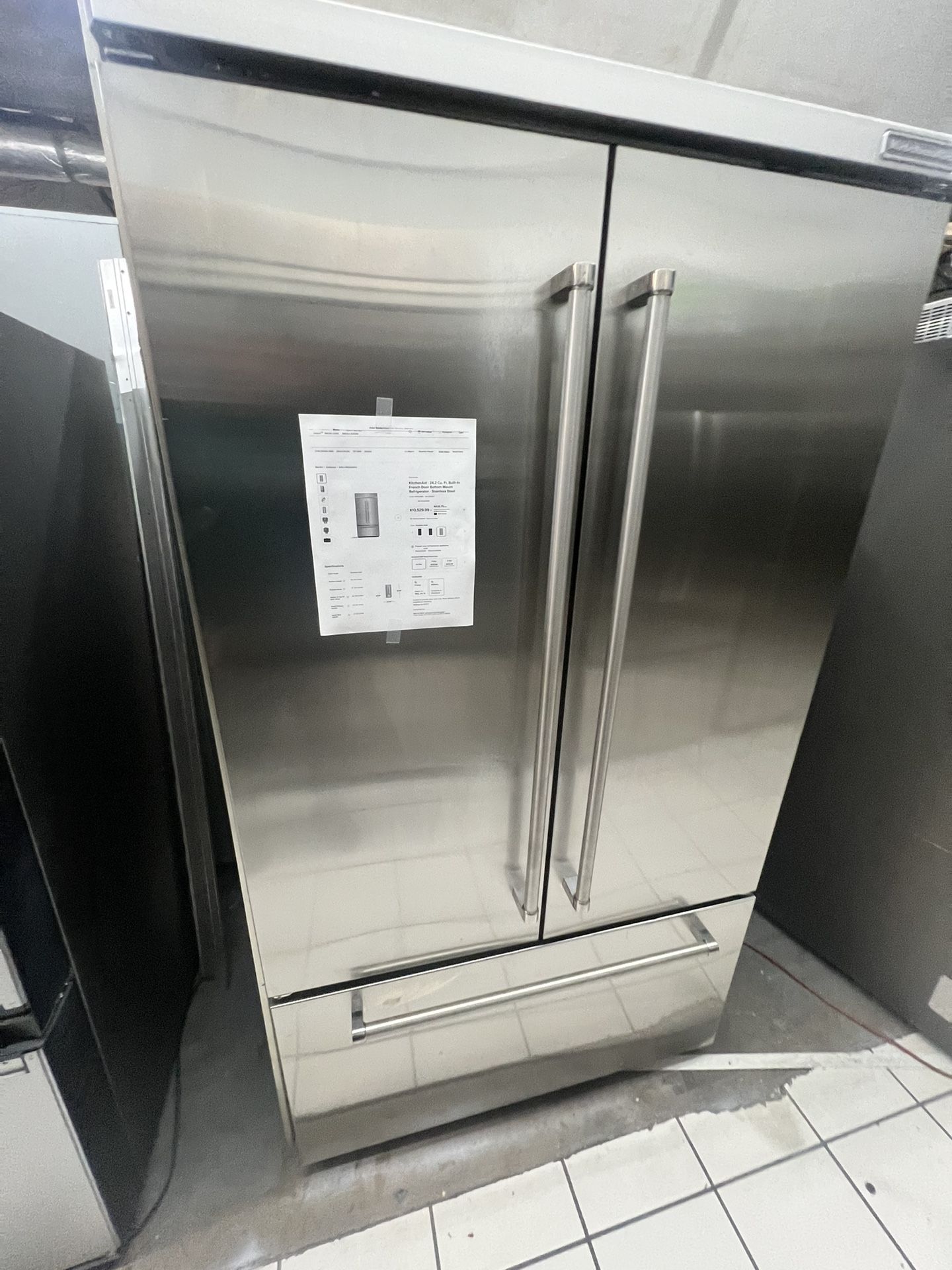 Kitchenaid 42” Built In Refrigerator 2022