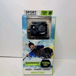 Gadget Gear 1080p HD Sport Camera Camcorder 8GB Memory Card Waterproof New
