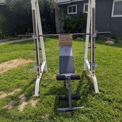 Smith Machine & Adjustable Bench