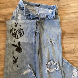 Playboy & Pacsun Collab Denim Jeans 
