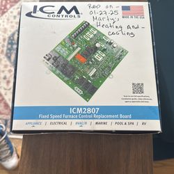 Icm 2807 Furnace Control Board