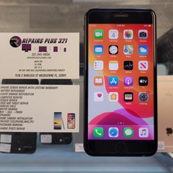Unlocked Black iPhone 8 Plus 64gb