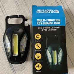 Multifunction keychain light