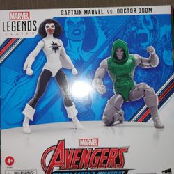Marvel Legends Dr Doom And Captain Marvel