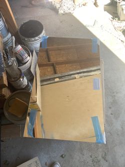 bathroom mirror and medicine cabinet 