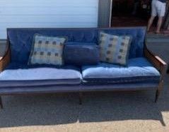 Antique Velvet Sofa