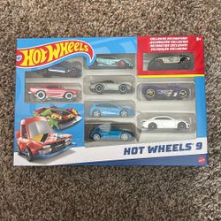 Set Hot Wheels 9 