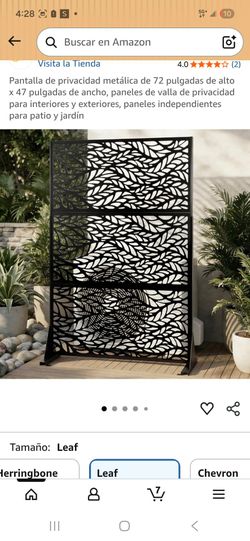 Privacy fence New. Pantalla de privacidad  nueva.Make offer.