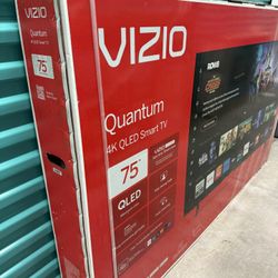 VIZIO 75” QLED SMART TV MSERIES 2025 MODEL NEW IN BOX! PRICE FIRM! DELIVERY AVAILABLE!