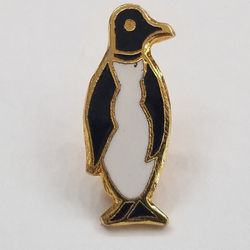 Penguin Collar Pin