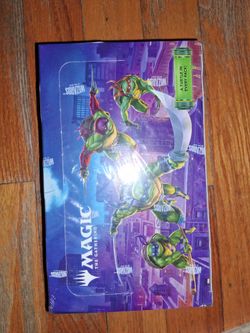 Teenage ninja turtle play booster card box