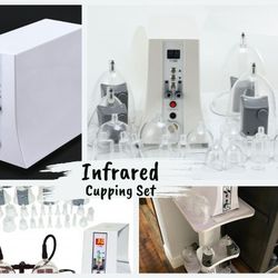 Professional Cupping Set With 32 Cups In Infrared