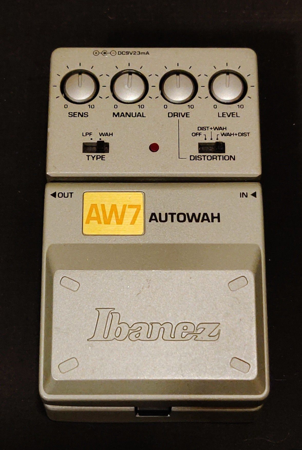 Ibanez AW7 Autowah Guitar Effects Pedal