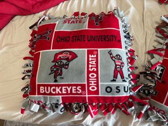 Buckeye Thened Pillows/quilts