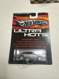 Hot Wheels Ultra Hots 69 Dodge Charger Silver