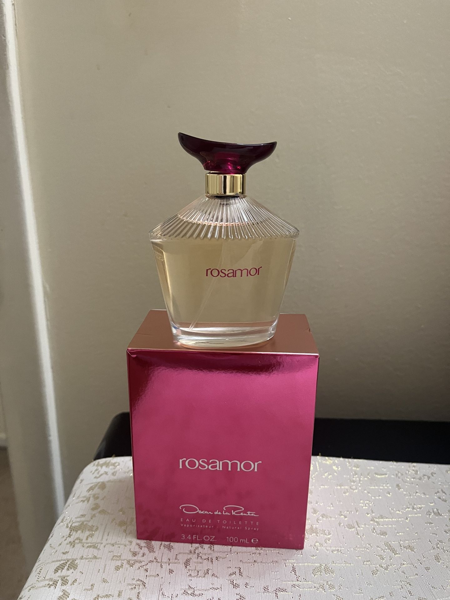 Rosamor Oscar De La Renta Women Perfume Large Size 3.4fl Oz New Never Used Pickup Gaithersburg Md20877