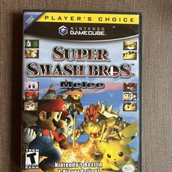 Super Smash Bros. Melee for Nintendo GameCube  The game is tested and working. It includes the case, but no manual. It will play on a Wii.   I am also